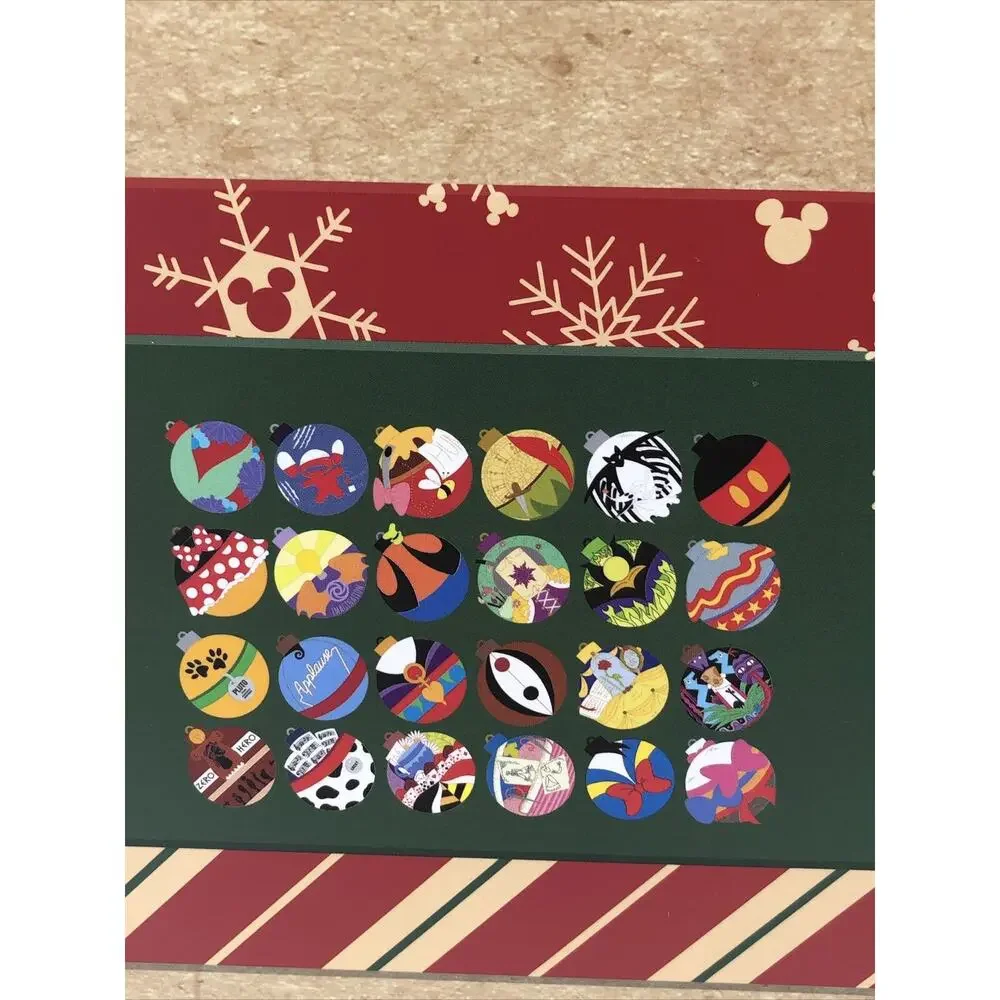 Disney Parks 2020 Advent Calendar Christmas Ornament LR Pin - Minnie Mouse